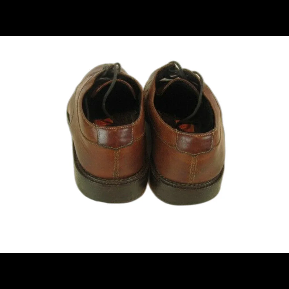 Mens COLE HAAN Country (Brazil) Brown Leather Split Toe Oxfords Brogues sz 9D